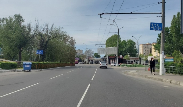 На перекрестке Небесной сотни и Глушко изменили схему движения: что нового. Фото