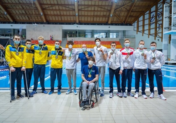 95 медалей: паралимпийская сборная Украины заняла первое место на чемпионате Европы по плаванию
