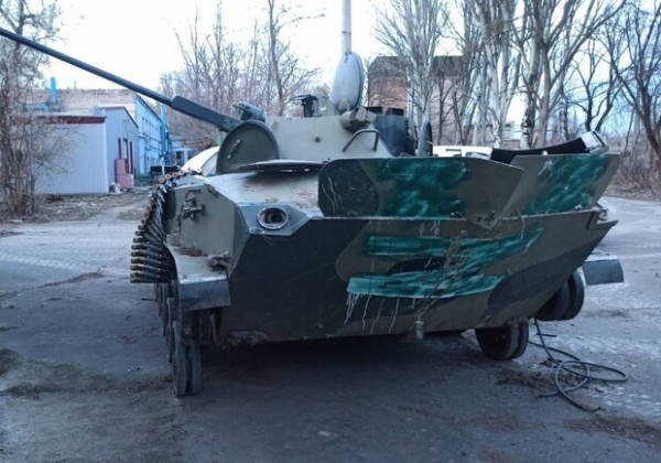 Одесские бойцы угнали у российских оккупантов танк