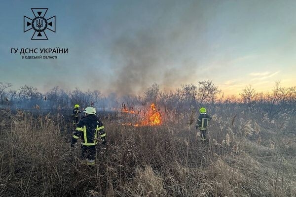 В Суворовском районе Одессы горели поля фильтрации: подробности пожара