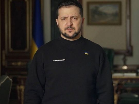 «Наша держава й народ не будуть у кайданах. Ані ракети, ані звірства росії в цьому не допоможуть», — Зеленський