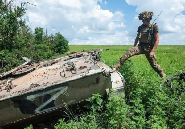 Карта боевых действий в Украине 6 июля