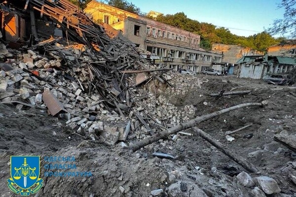 Ночной обстрел исторического центра Одессы: прокуратура начала досудебное расследование
