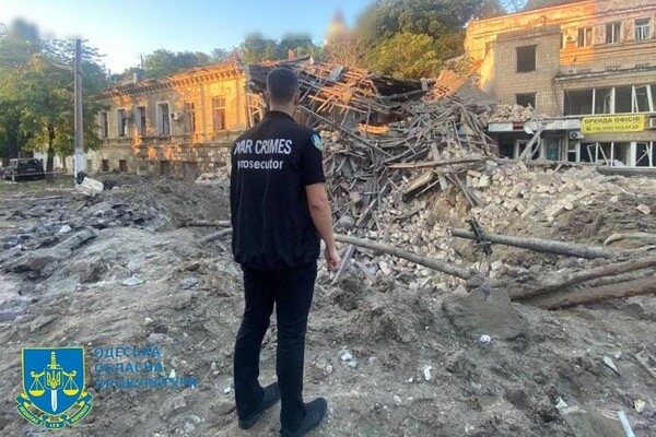 Ночной обстрел исторического центра Одессы: прокуратура начала досудебное расследование