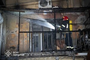 В Приморском районе Одессы горела квартира: пострадал мужчина